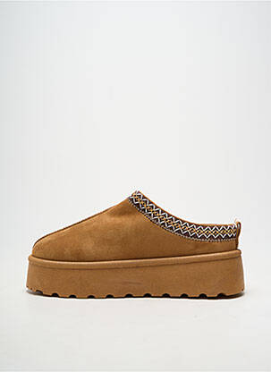 Mules/sabots talon de 4 à 6cm marron EXQUILY femme