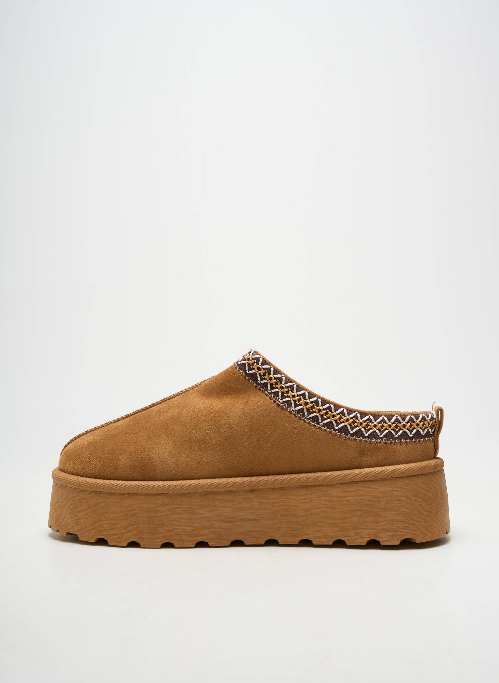 Mules/sabots talon de 4 à 6cm marron EXQUILY femme