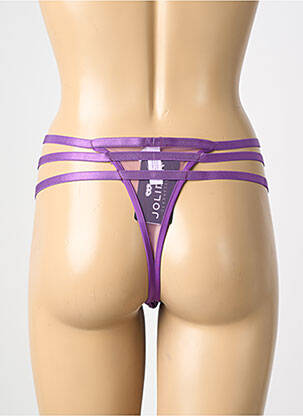 String stretch violet JOLIDON femme