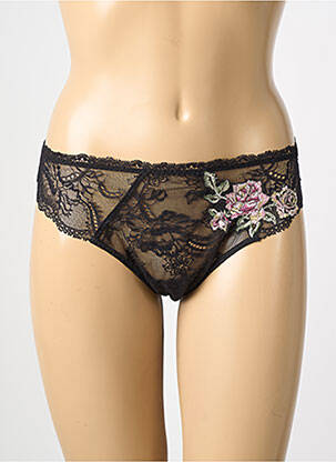 Tanga stretch noir LISE CHARMEL femme
