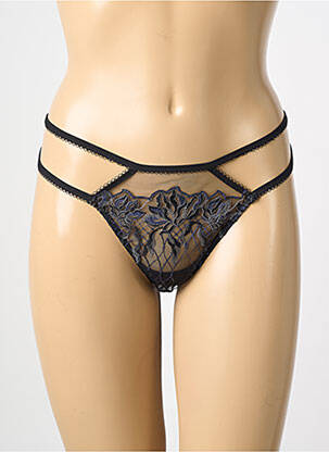 String effet matière satinée noir LISE CHARMEL femme