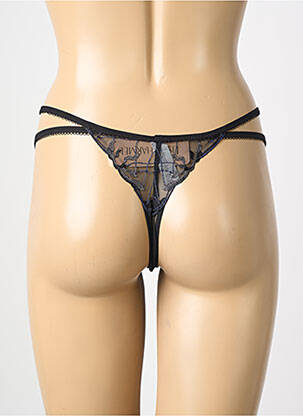 String effet matière satinée noir LISE CHARMEL femme