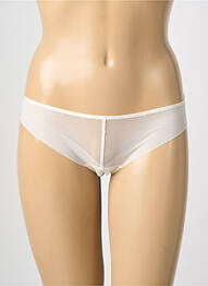 Tanga légère et transparente beige CHANTELLE femme