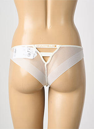 Tanga légère et transparente beige CHANTELLE femme