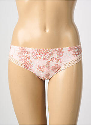 Culotte tissage satiné rose ANTIGEL femme