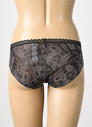 Culotte stretch noir LOU femme