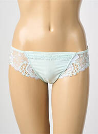 Culotte effet matière satinée vert SIMONE PERELE femme