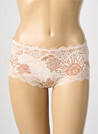 Shorty tissage satiné rose ANTIGEL femme