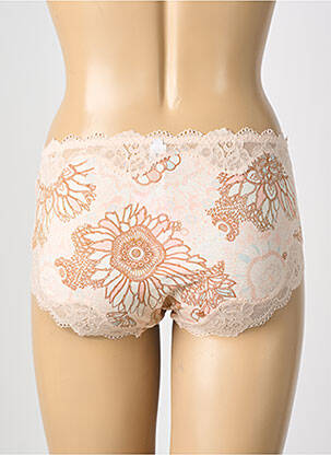 Shorty tissage satiné rose ANTIGEL femme