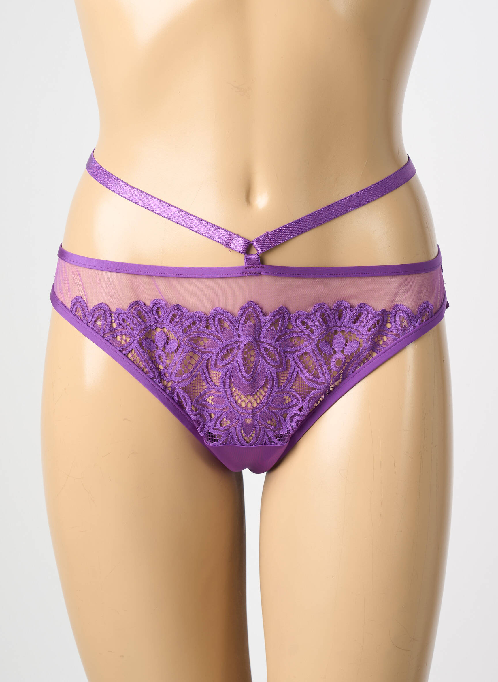 Culotte stretch violet JOLIDON femme