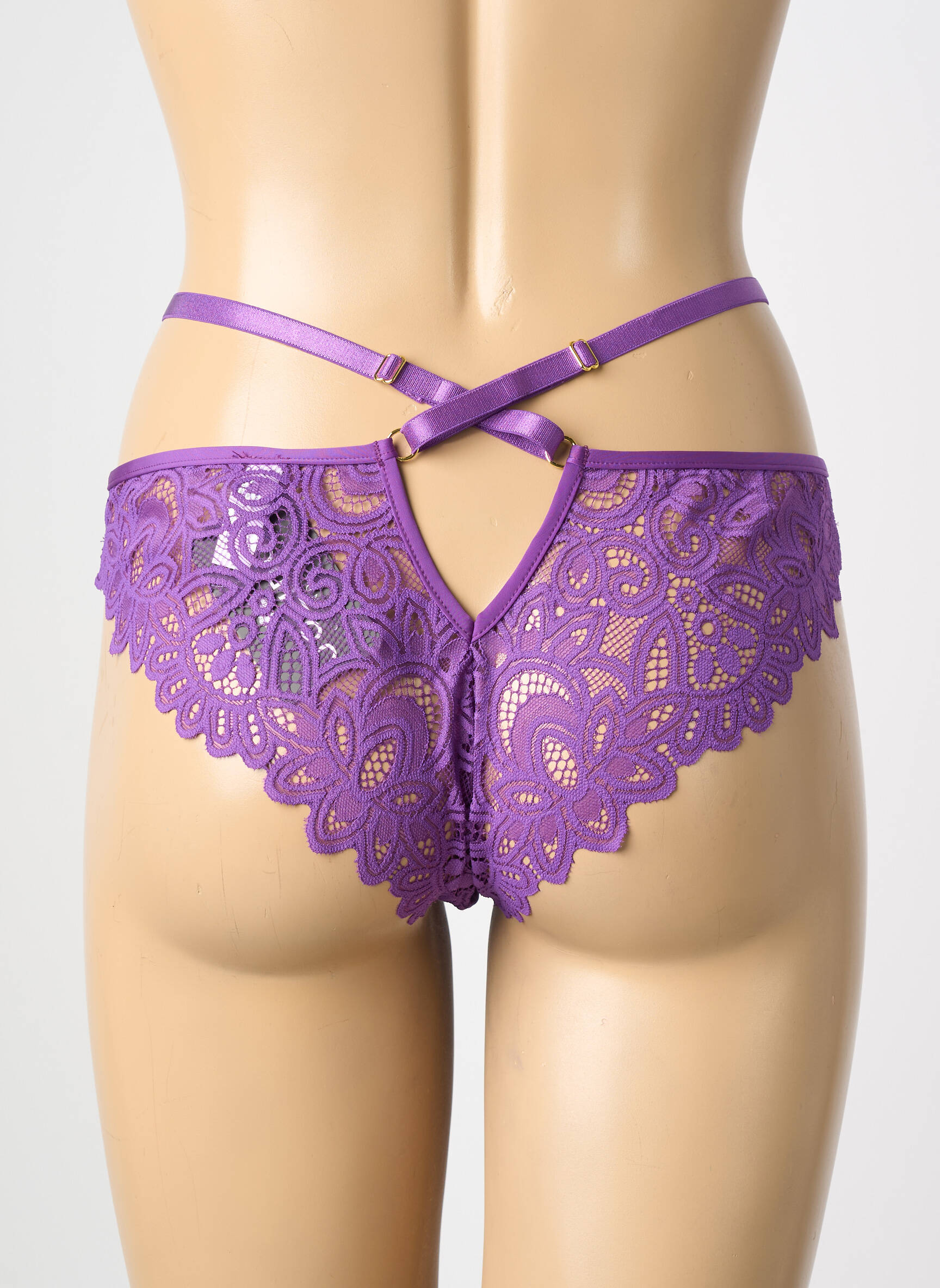 Culotte stretch violet JOLIDON femme
