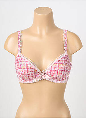 Soutien-gorge haut soutien-gorge moulé haut soutien-gorge moulé rose ANTIGEL femme