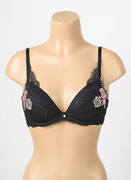 Soutien-gorge légère et transparente haut soutien-gorge moulé noir LISE CHARMEL femme