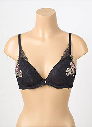 Soutien-gorge légère et transparente haut soutien-gorge moulé noir LISE CHARMEL femme
