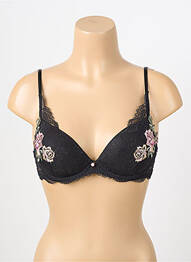 Soutien-gorge légère et transparente haut soutien-gorge moulé noir LISE CHARMEL femme