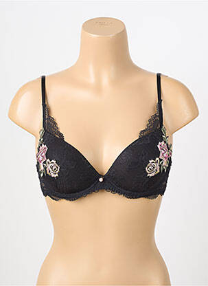 Soutien-gorge légère et transparente haut soutien-gorge moulé noir LISE CHARMEL femme
