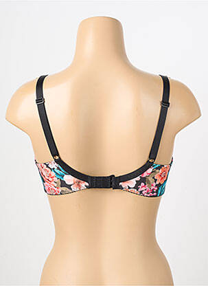 Soutien-gorge effet matière satinée haut soutien-gorge emboitant noir ANTIGEL femme