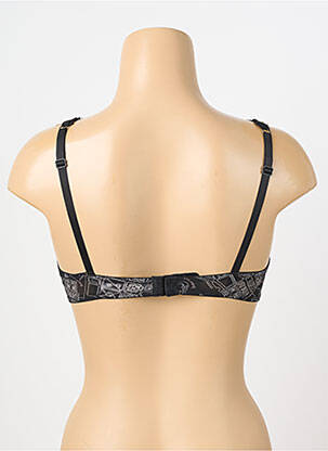 Soutien-gorge sans armature haut soutien-gorge emboitant noir LOU femme