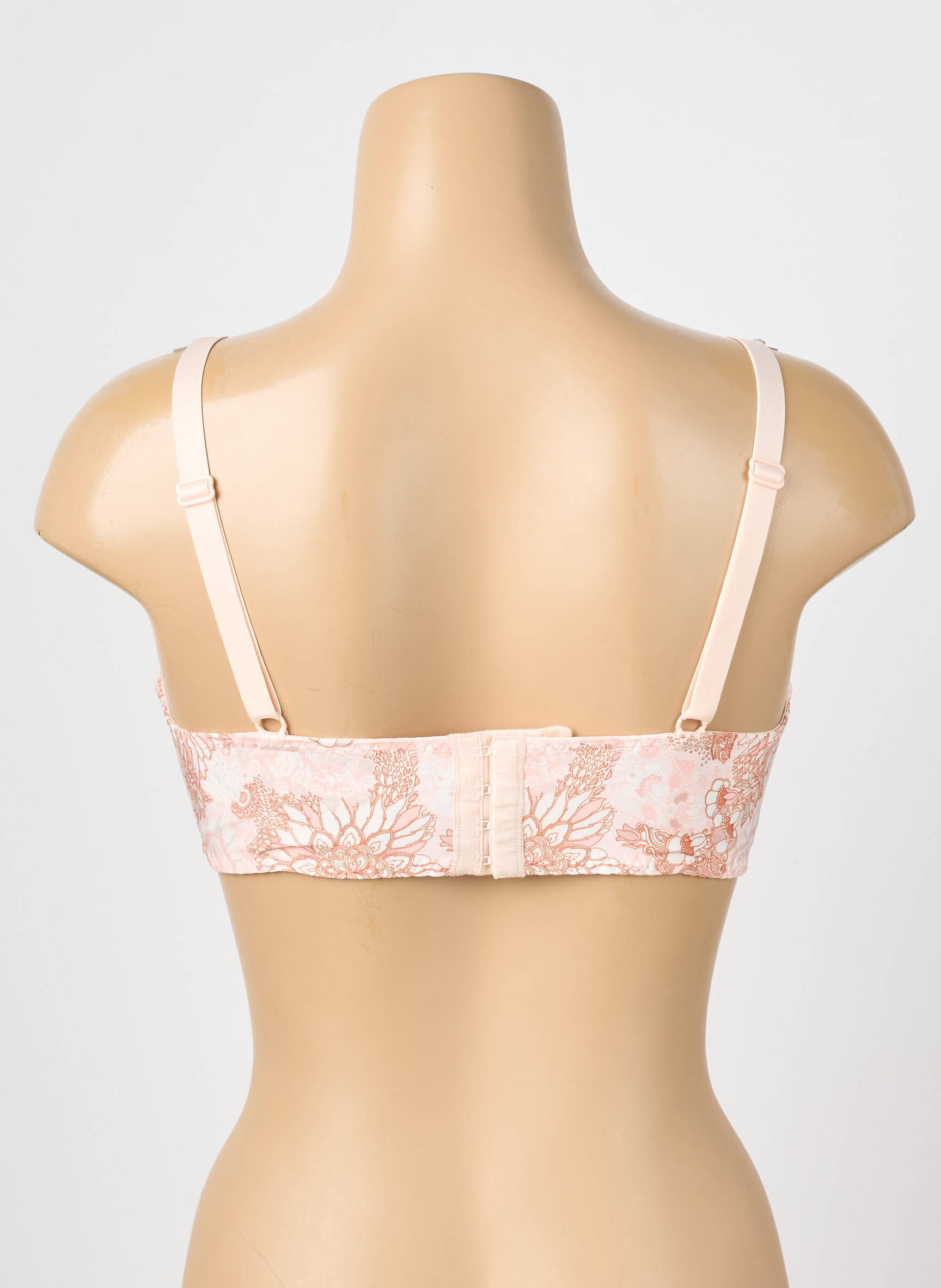 Soutien-gorge effet matière satinée haut soutien-gorge emboitant rose ANTIGEL femme