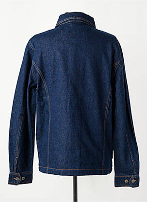 Veste casual fermeture boutonnée sur le devant bleu IRON AND RESIN homme