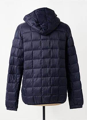 Doudoune manches longues a capuche bleu DAYTONA homme