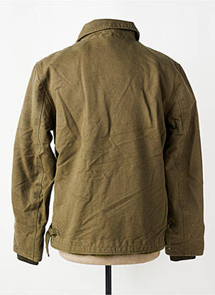 Blouson finition intérieure doublure polaire vert IRON AND RESIN homme