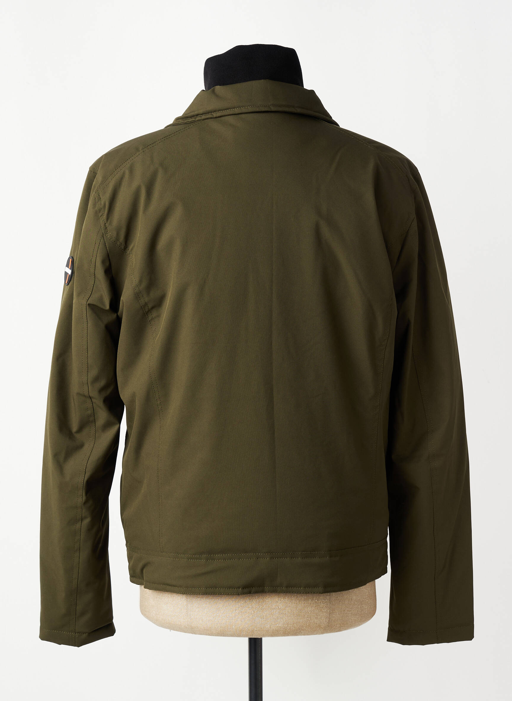 Doudoune manches longues sans capuche vert DAYTONA homme