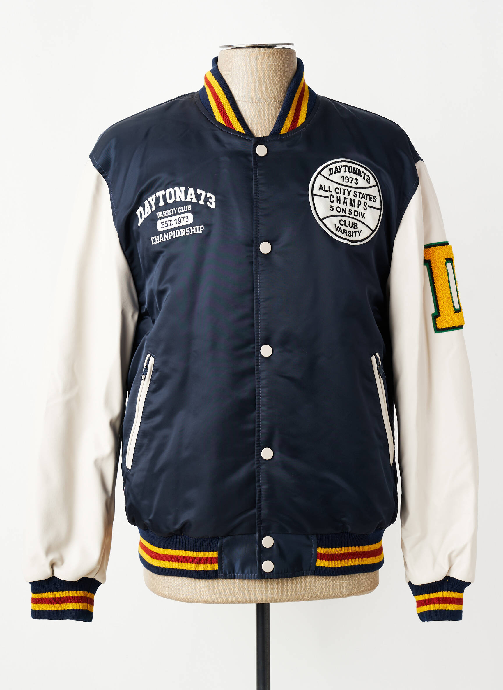 Blouson poches bleu DAYTONA homme