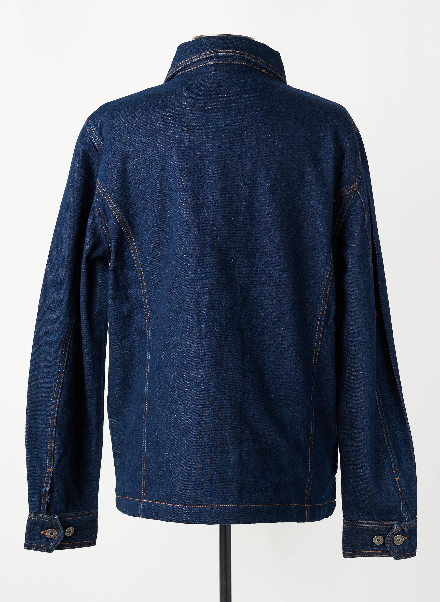Veste casual fermeture boutonnée sur le devant bleu IRON AND RESIN homme