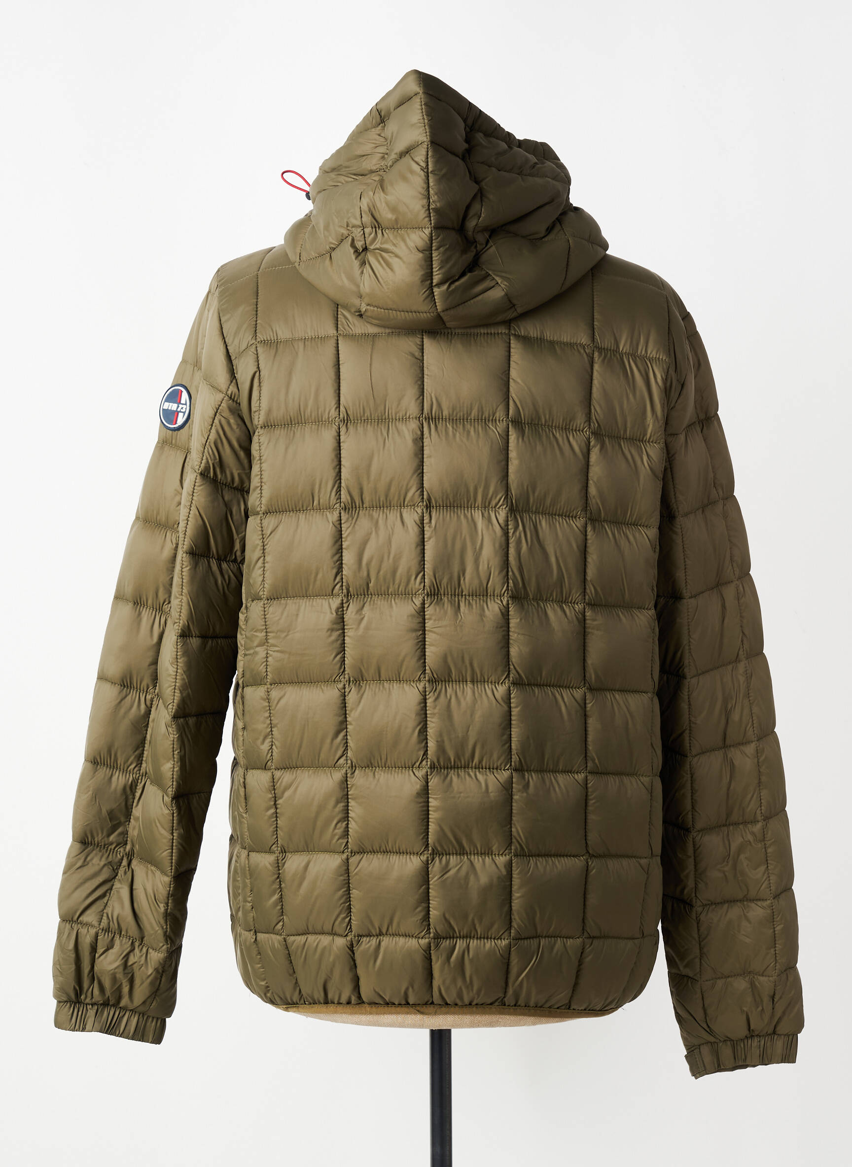 Doudoune manches longues a capuche vert DAYTONA homme
