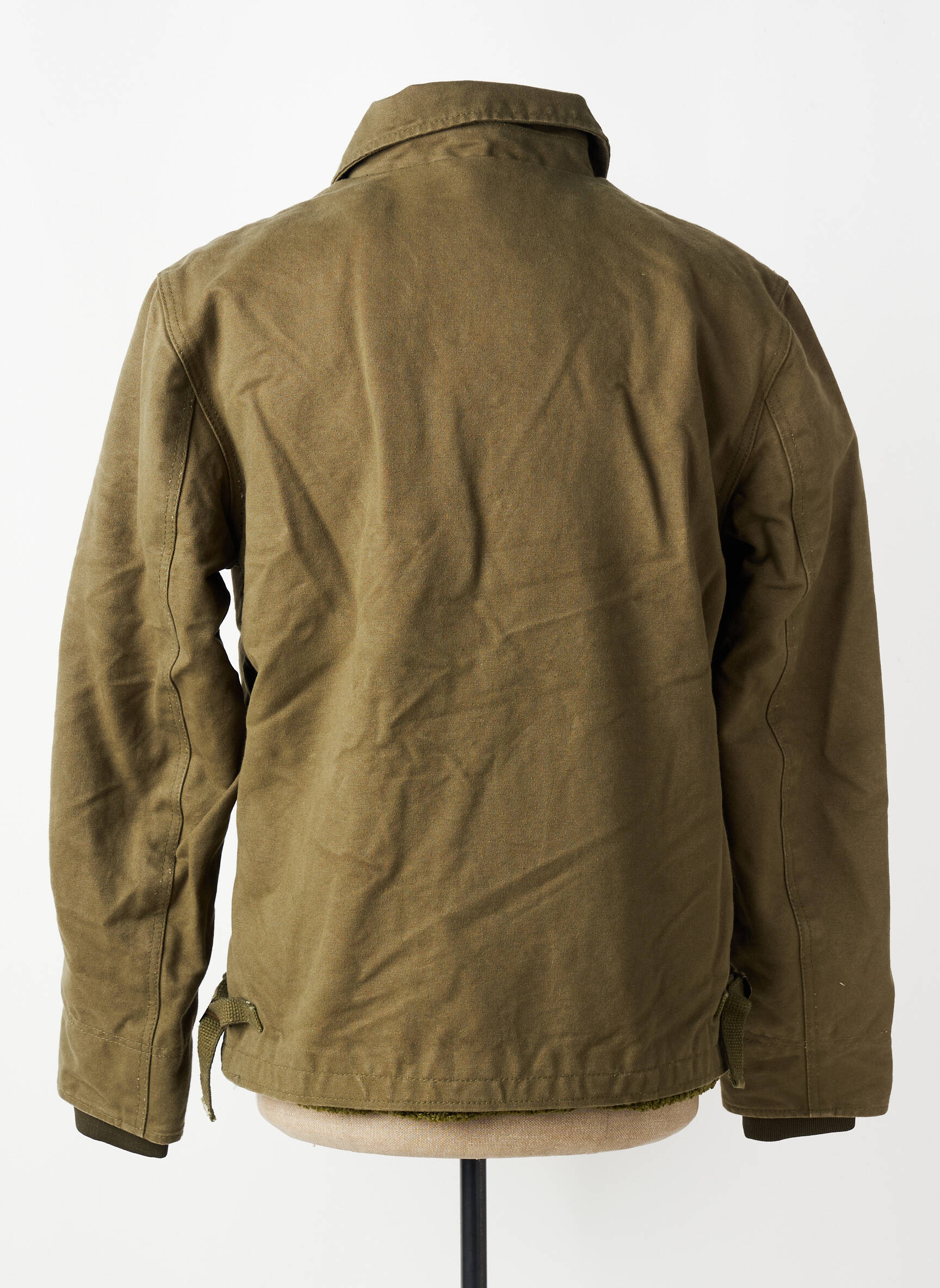 Blouson finition intérieure doublure polaire vert IRON AND RESIN homme
