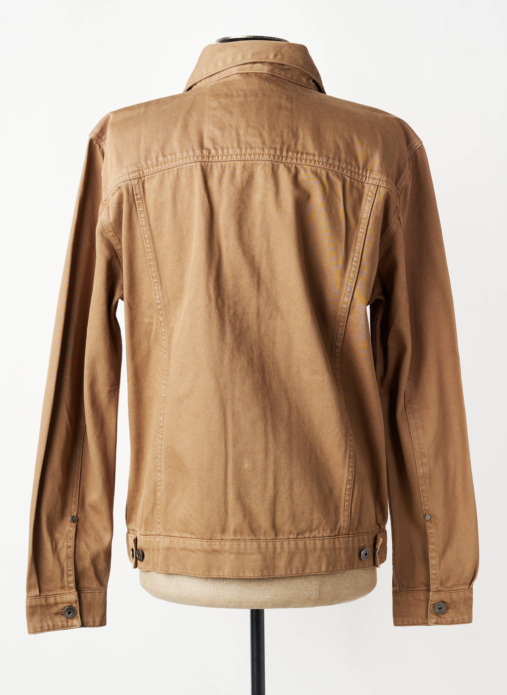 Veste casual fermeture boutonnée sur le devant marron IRON AND RESIN homme
