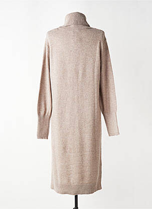 Robe pull resserrée sur le bas manches longues marron STREET ONE femme