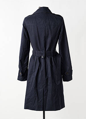 Trench tissage popeline sans capuche bleu S.OLIVER femme