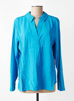 Blouse manches longues manches longues bleu CECIL femme