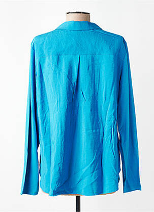 Blouse manches longues manches longues bleu CECIL femme
