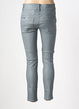 Pantalon slim tissage enduit taille normale gris STREET ONE femme