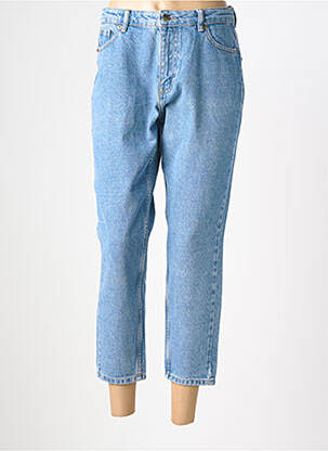 Jean coupe mom poches taille haute bleu ONLY femme