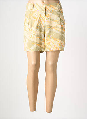 Short taille à pinces taille normale vert YAYA femme