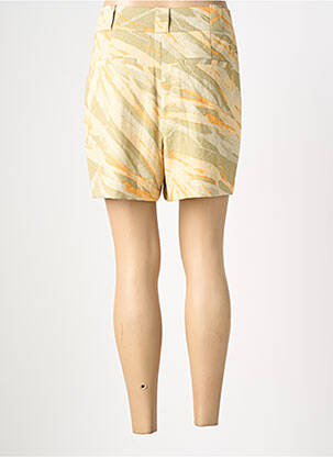 Short taille à pinces taille normale vert YAYA femme