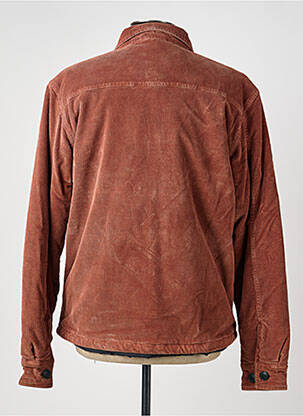 Veste casual fermeture boutonnée sur le devant orange IRON AND RESIN homme