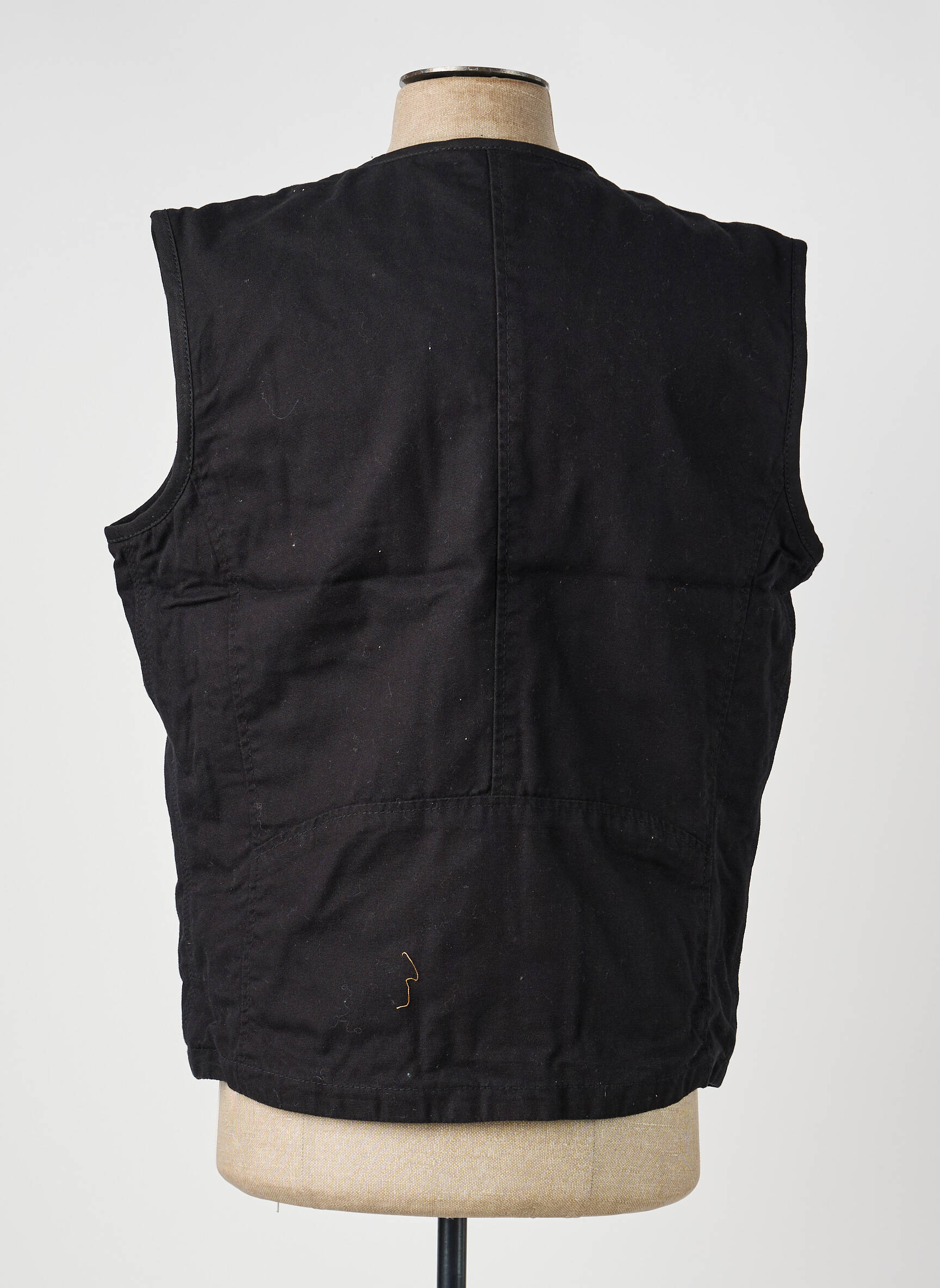 Gilet sans manche poches noir IRON AND RESIN homme