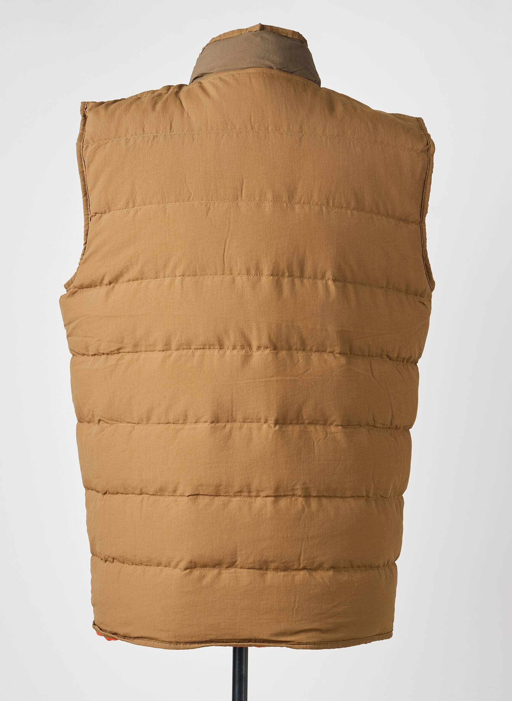 Doudoune poches sans capuche beige IRON AND RESIN homme