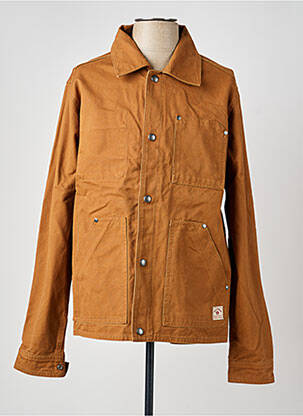 Veste casual coupe droite marron IRON AND RESIN homme