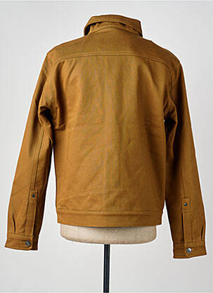 Veste casual fermeture boutonnée sur le devant marron IRON AND RESIN homme