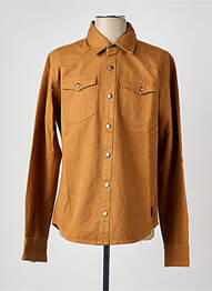 Veste casual coupe droite marron IRON AND RESIN homme