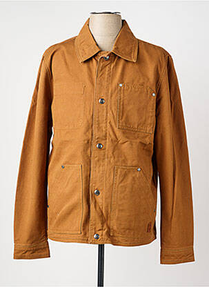 Veste casual coupe droite marron IRON AND RESIN homme