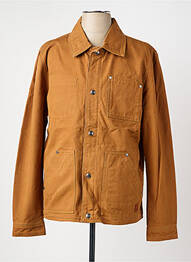 Veste casual coupe droite marron IRON AND RESIN homme