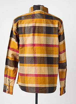 Veste casual fermeture boutonnée sur le devant marron IRON AND RESIN homme