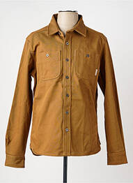 Veste casual fermeture boutonnée sur le devant marron IRON AND RESIN homme